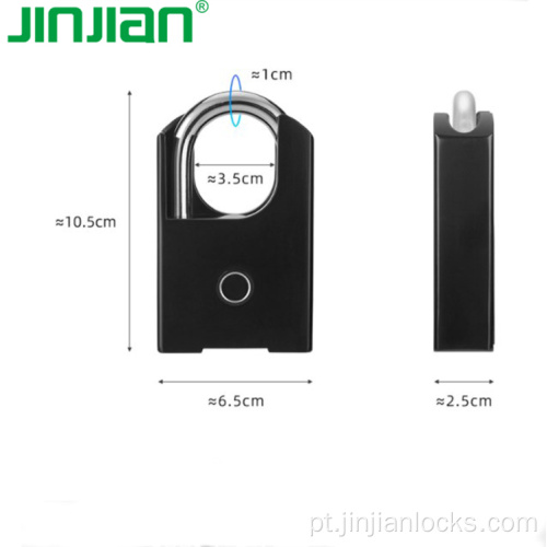 Padlock de impressão digital eletrônico de segurança inteligente